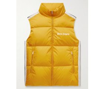 + Palm Angels Rodman Daunenweste aus gestepptem Shell