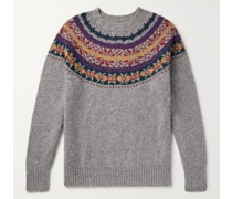 Fragments of Light Pullover aus Wolle mit Fair-Isle-Muster