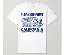 Pleasure Point T-Shirt aus Baumwoll-Jersey mit Print
