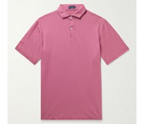 Journeyman Polohemd aus Flammgarn-Jersey aus Pima-Baumwolle
