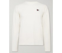Deva-Tech Oberteil aus Stretch-Jersey mit Logoprint
