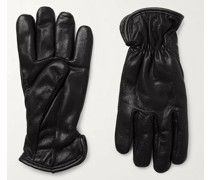 Handschuhe aus Leder mit Merinowollfutter