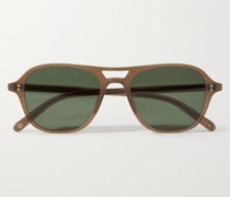 Doc Pilotensonnenbrille aus Azetat