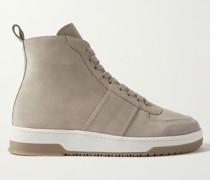 Larry High-Top-Sneakers aus Veloursleder