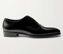 Merlin Whole-Cut Oxford-Schuhe aus Lackleder