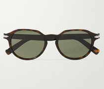 DiorBlackSuit R2I Sonnenbrille mit rundem Rahmen aus Azetat in Schildpattoptik