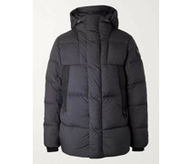 Black Label Osborne Quilted Shell Down Hooded Parka