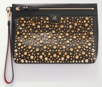 City Etui aus Leder mit Nieten