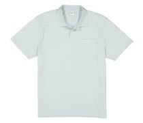 Polo-Shirt Baumwoll-Jersey hellmint
