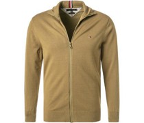 Cardigan Baumwolle khaki