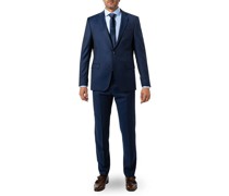 Anzug Modern Fit Schurwolle REDA dunkel