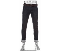 Jeans Bike Slim Fit Baumwolle T400® 12oz nacht