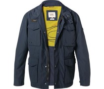 Jacke Mikrofaser halbgefüttert nacht