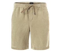 Hose Shorts Relaxed Fit Leinen