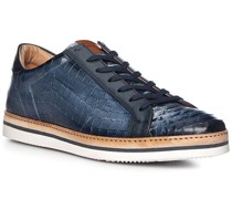 Schuhe Sneaker Leder blu