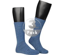 Serie Walkie Socken Merinowolle jeans