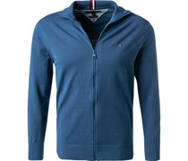 Strickjacke Baumwolle dunkel