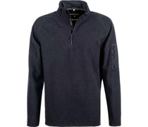 Pullover Troyer Mikrofaser windabweisend navy