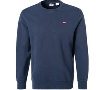 Sweatshirt Baumwolle indigo