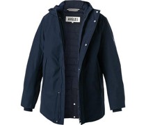 Jacke Mikrofaser wasserabweisend dunkel
