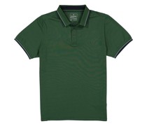 Polo-Shirt Modern Fit Baumwoll-Piqué dunkel