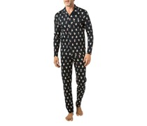 Schlafanzug Pyjama, Supima Baumwolle