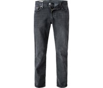 Jeans 514 Straight Fit Baumwoll-Stretch dunkel