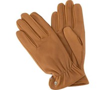 Handschuhe Elch-Nappaleder cognac