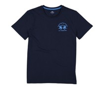 T-Shirt Regular Fit Baumwolle navy