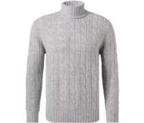 Rollkragenpullover, Reines Kaschmir