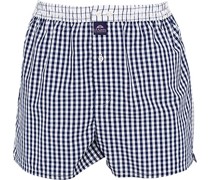 Unterwäsche Boxershorts Baumwolle -weiß kariert
