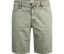 Jeansshorts Slim Fit Baumwoll-Stretch