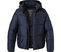 Steppjacke Mikrofaser marine