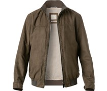 Jacke Mikrofaser nougat