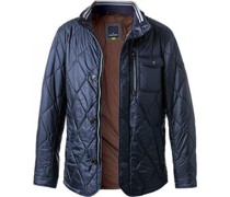 Steppjacke Mikrofaser navy