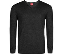 Pullover, Casual Body Fit, Schurwolle-Seide