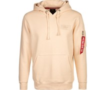 Hoodie Baumwolle creme