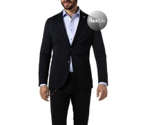 Sakko Slim Fit Jersey halbgefüttert nacht