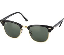 Brillen Sonnenbrille Clubmaster Kunststoff -gold