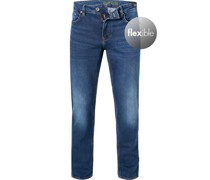 Jeans Mitch Modern Fit Baumwoll-Stretch dunkel