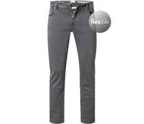 Jeans Leonardo Slim Fit Baumwoll-Stretch stahl