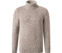 Rollkragenpullover, Schurwolle