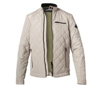 Steppjacke Mikrofaser greige