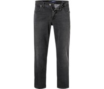 Jeans Modern Fit Baumwoll-Stretch anthrazit
