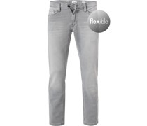 Jeans Oregon Tapered Slim Fit Baumwolle hell