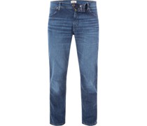 Jeans Greensboro, Regular Straight, Baumwoll-Stretch