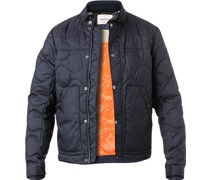 Daunenjacke Mikrofaser nacht