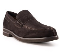 Schuhe Loafer Veloursleder buckster moka