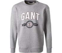 Sweatshirt Baumwolle  meliert