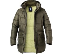 Jacke Steppparka Mikrofaser wasserabweisend